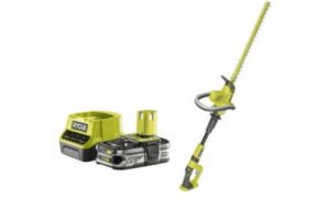 Taille-haie sur batterie Ryobi One+ RHT 1850 H25HS test complet